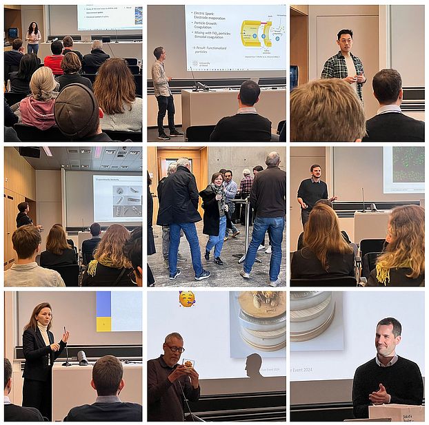 Collage von Bildern vom User Event