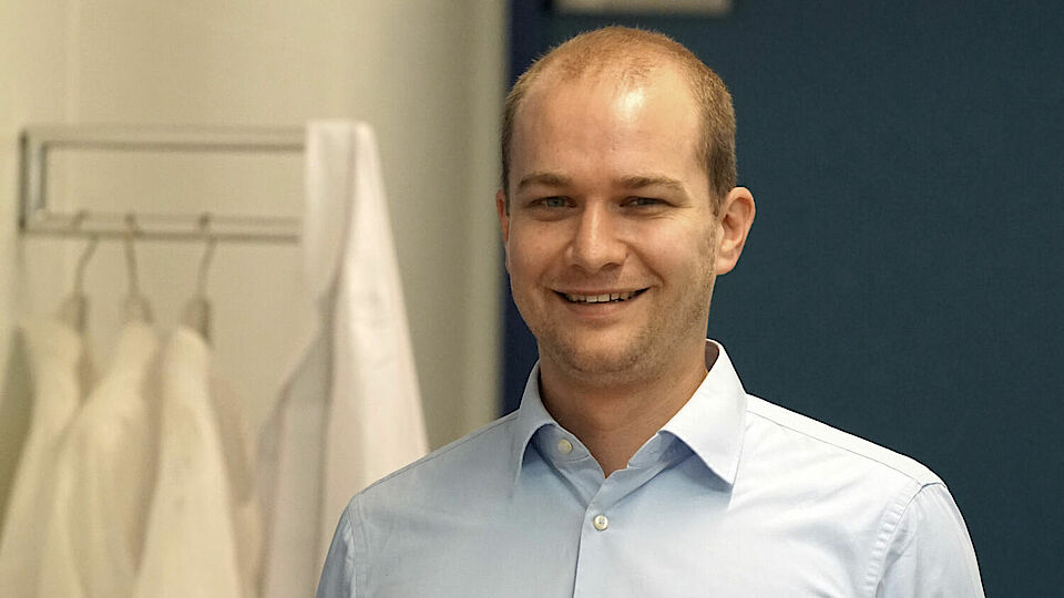 Michael Gerspach startet seine berufliche Laufbahn bei BÜHLMANN Laboratories AG