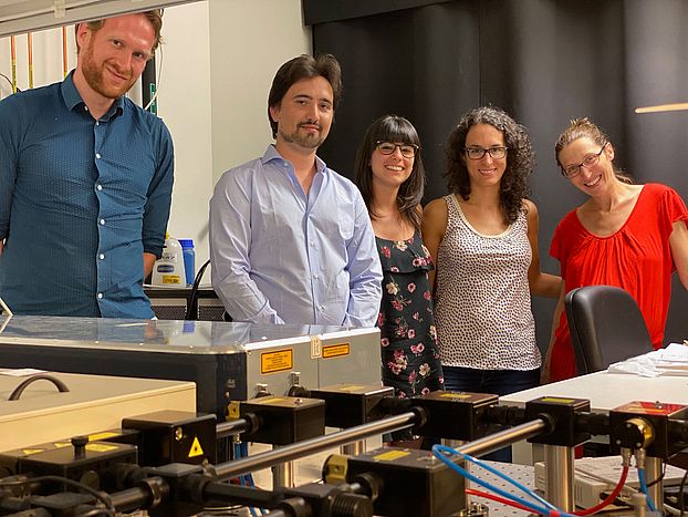 Das Team von Ilaria Zardo (rechts) beteiligt sich am Sinergia-Projekt «Hydronics».