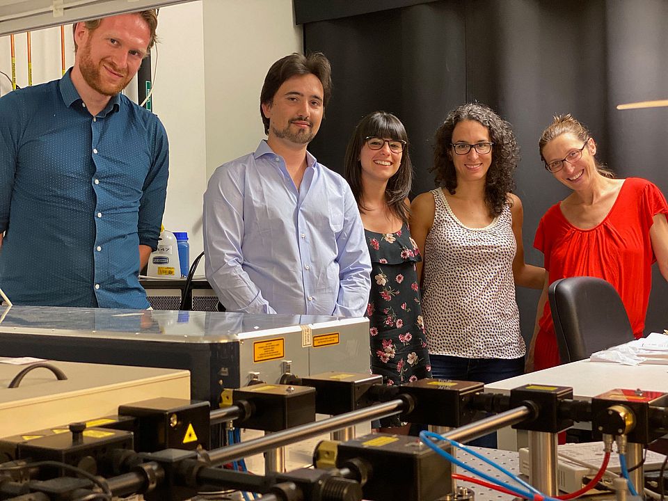 Das Team von Ilaria Zardo (rechts) beteiligt sich am Sinergia-Projekt «Hydronics».