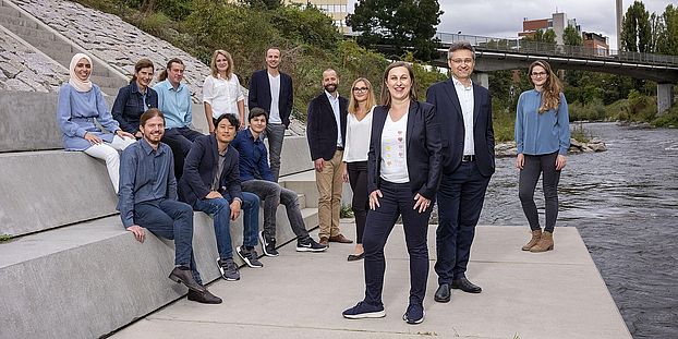 Das Team von ARTIDIS, ein Spin-off des Biozentrums und des Swiss Nanoscience Institute, Universität Basel (Bild: ARTIDIS).