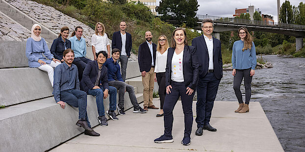 Das Team von ARTIDIS, ein Spin-off des Biozentrums und des Swiss Nanoscience Institute, Universität Basel (Bild: ARTIDIS).
