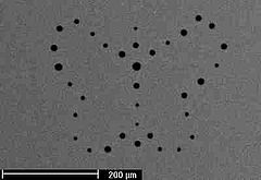 Joanna Przybylska, CSEM Femtoliter droplets deposited by NADIS.