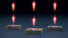 identische Lichtteilchen aus unterschiedlichen Quantenpunkten