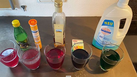 Sauer, neutral oder basisch? Experimentieren mit Rotkohlsaft