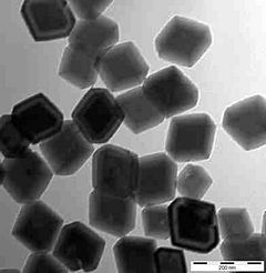 Nanoparticles synthesized in our laboratory