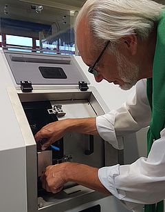  Zurzeit laufen die ersten Messungen am ELDICO ED-1. (Bild: ELDICO Scientific)