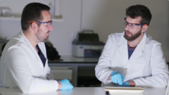 Sebastian Loy und Tino Matter